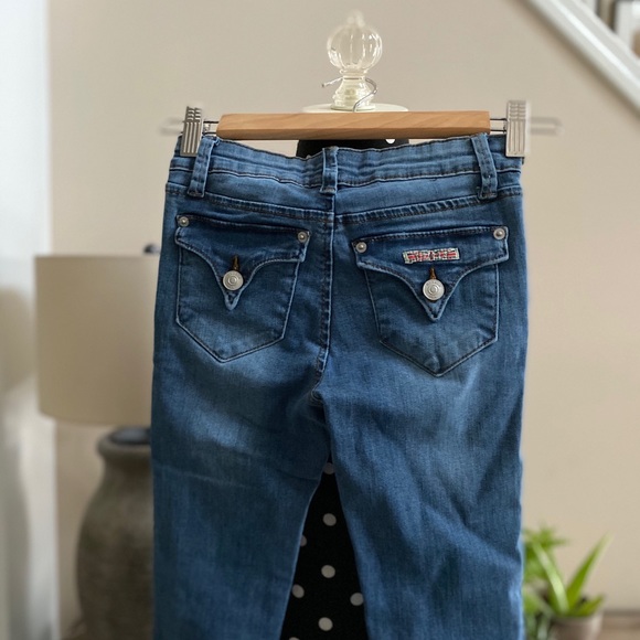 Hudson Jeans - Skinny Roll Cuff Crop Jeans - Picture 4 of 10